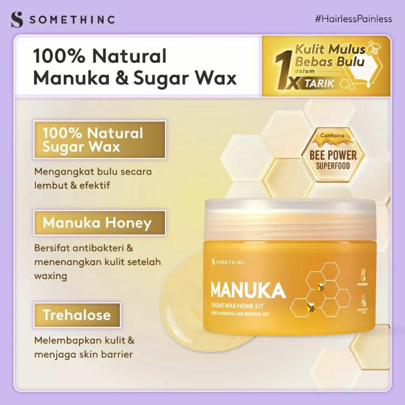 SOMETHINC MANUKA SUGAR WAX HOME KIT