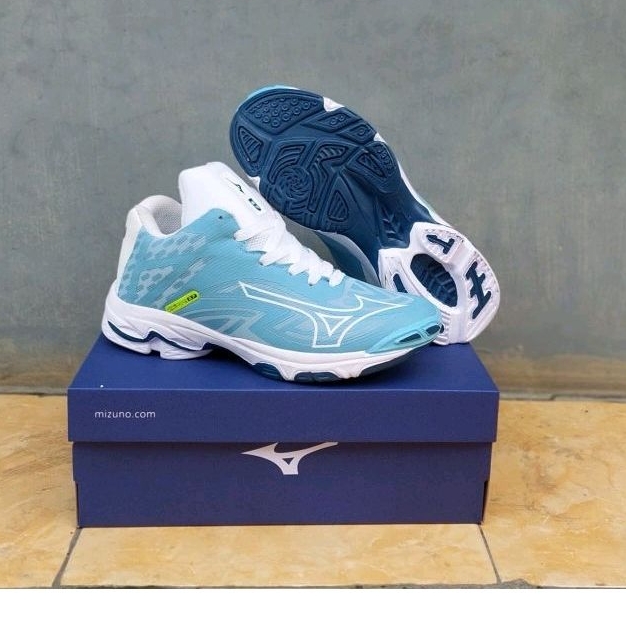 SEPATU MIZUNO WAVE MOMENTUM 2;SEPATU VOLLEY WANITA SEPATU OLAHRAGA VOLY SEPATU MUZUNO