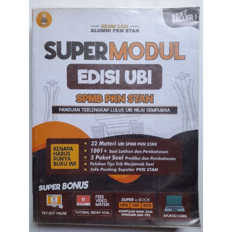 SUPERMODUL UBI (UJIAN BAHASA INGGRIS) PKN STAN BEKAS