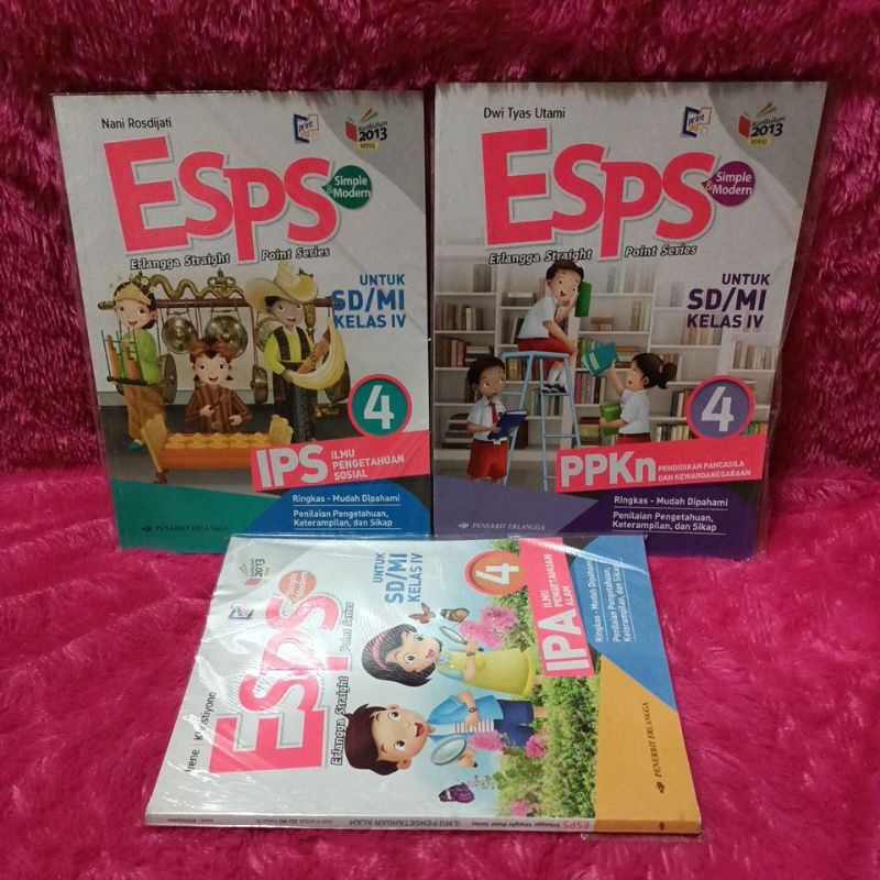 buku esps SD/MI kurikulum 2013 erlangga