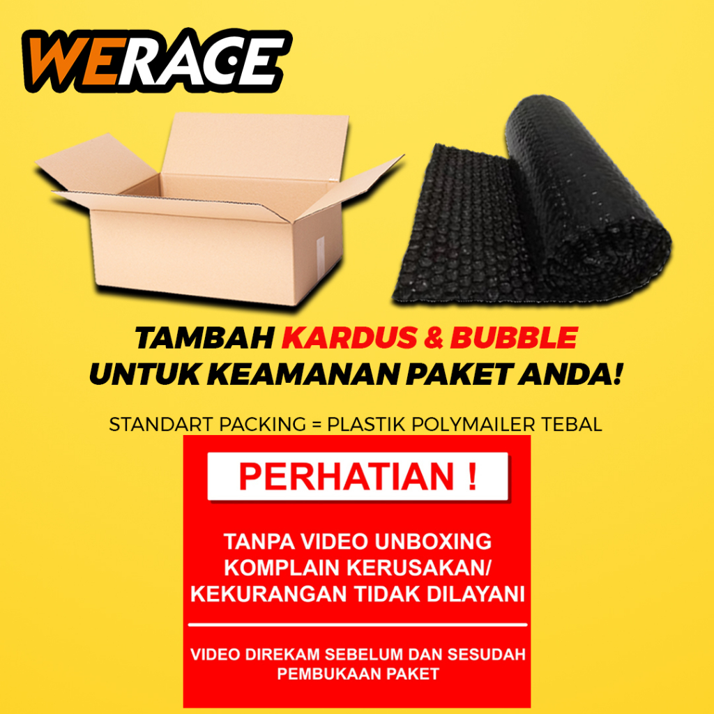 [WERACE] LAMPU DEPAN (HEADLAMP) LED H6 / KAKI 1 12 MATA MODEL PIPIH