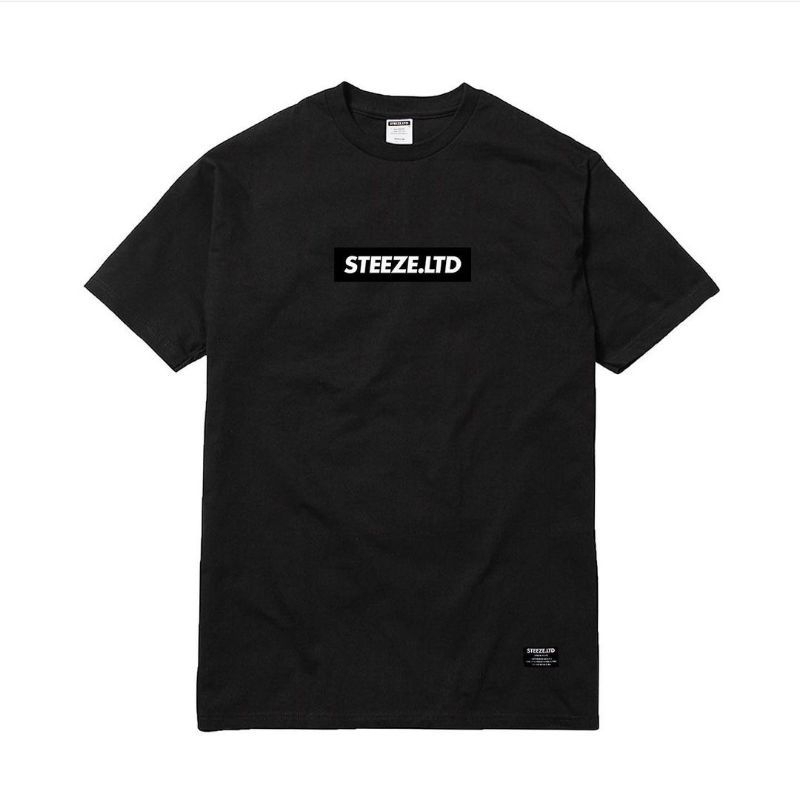STEEZE.LTD BLACK PREMIUM KAOS DISTRO