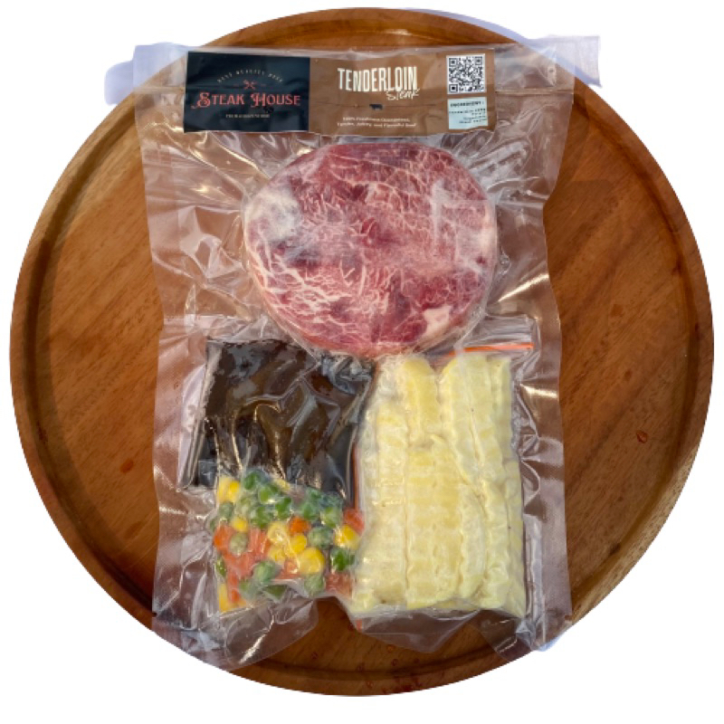 

Tenderloin Steak Set 200g - Steak House
