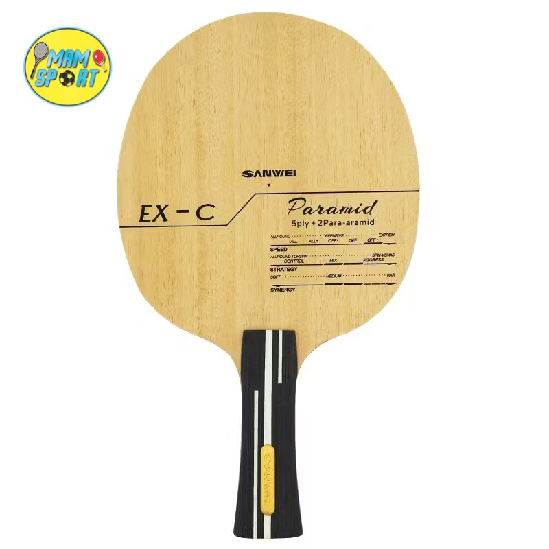 Kayu Bet Pingpong Tenis Meja SANWEI PARAMID FL Original