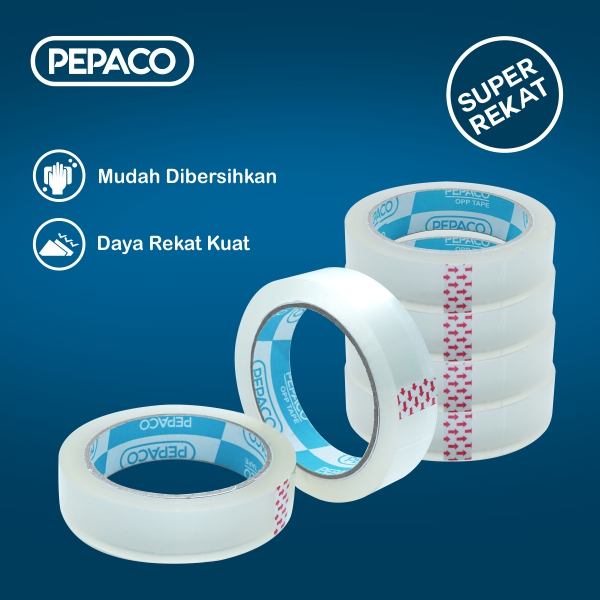 

PEPACO STATIONERY TAPE, 24 MM X 72 YARD, 1 SLOP, 6 ROLL