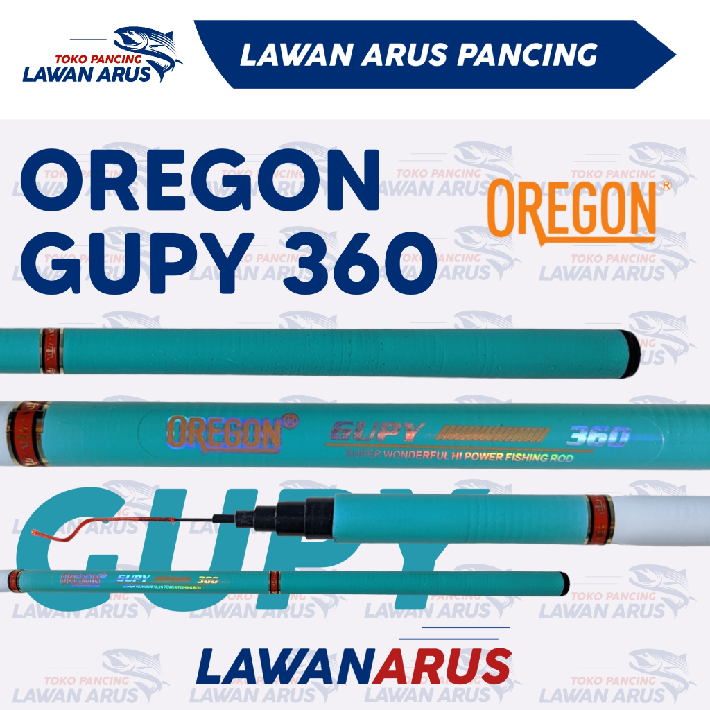 PROMO Pancing Tegek Oregon Gupy 360