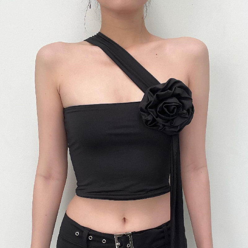 【AMY J】Korean  Off Shoulder Crop Top  7000 (S/M/L)