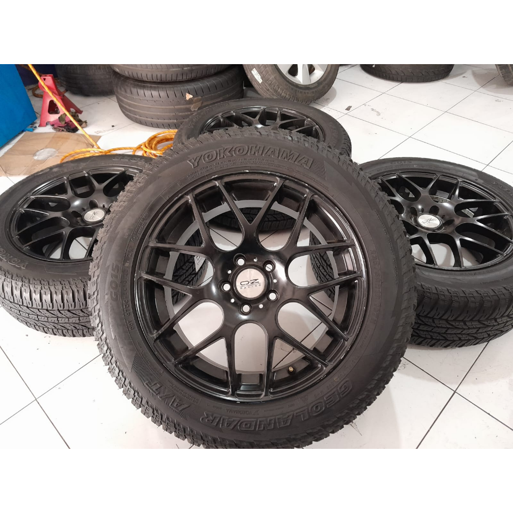 Velg Bekas Mobil Honda CRV Ring 18 Lebar 8 Pcd 5x114 Ban 235 60 R18 Yokohama