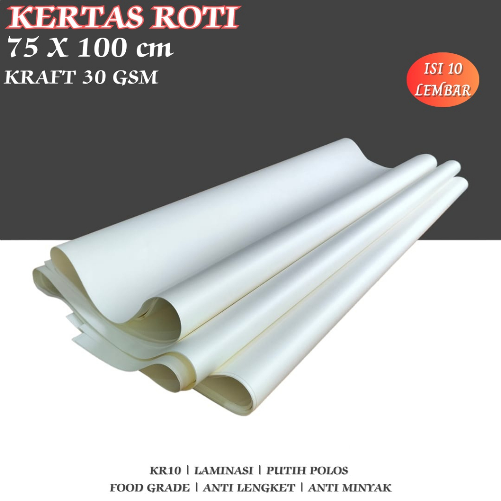 Kertas Roti Baking Paper Kertas Layangan (Isi 10 Pcs-KR10)