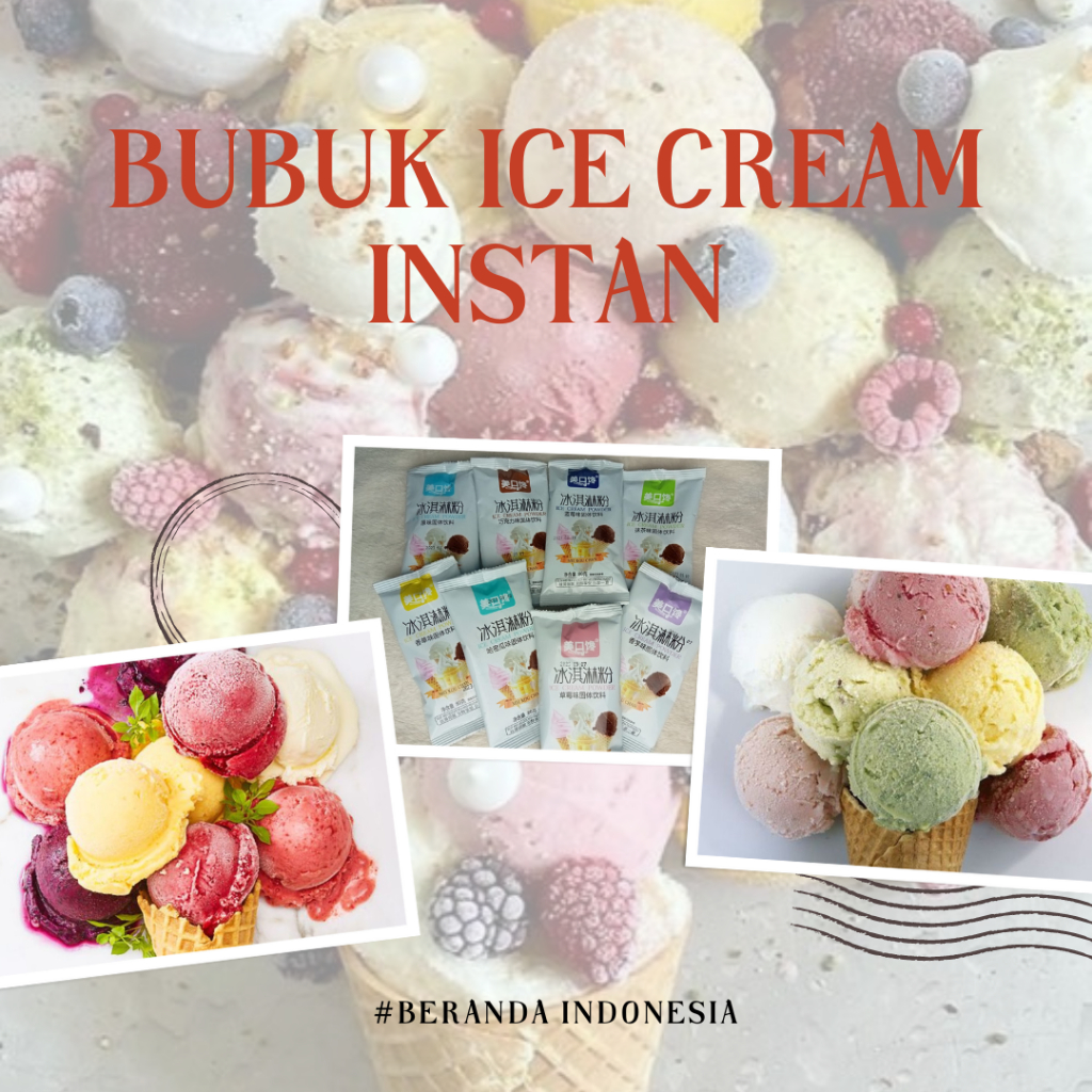 BUBUK ICE CREAM INSTAN / BUBUK ICE CREAM INSTAN SACHET