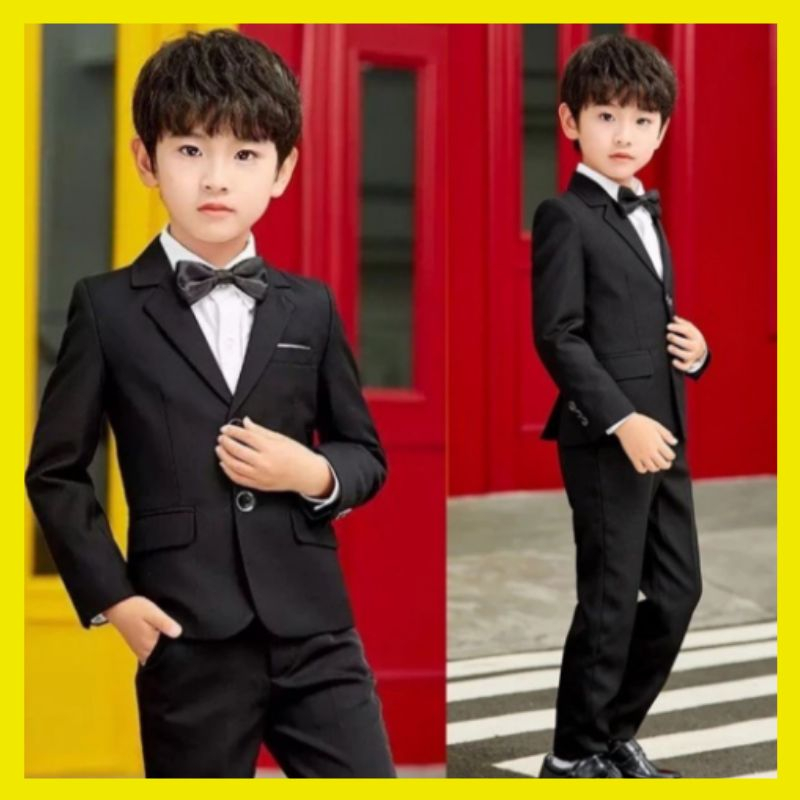 Baju Pesta Setelan Jas Anak Laki Laki Keren Modis Mewah Trand Modern Viral Model Terbaru 2023 Set Ce