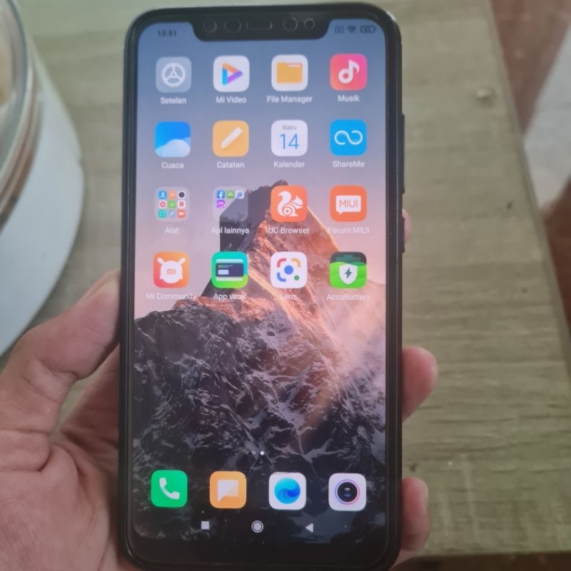 LCD Mi8 copotan