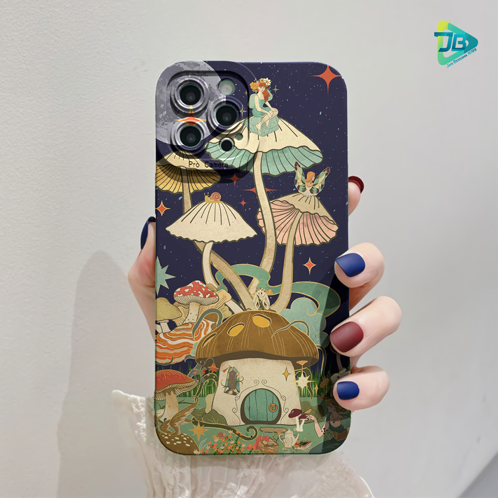 CUSTOM SOFT CASE CASING SILIKON TPU SOFTCASE PROCAMERA MACARON  CUSTOM MASHROM SAMSUNG A03S A03 CORE A04 A04E A04S A10 A10S M01S A11 M11 A12 A13 A23 A32 A14 A20S A20 A30 A21S A22 A33 A34 A42 A50 A50S A30S JB8990