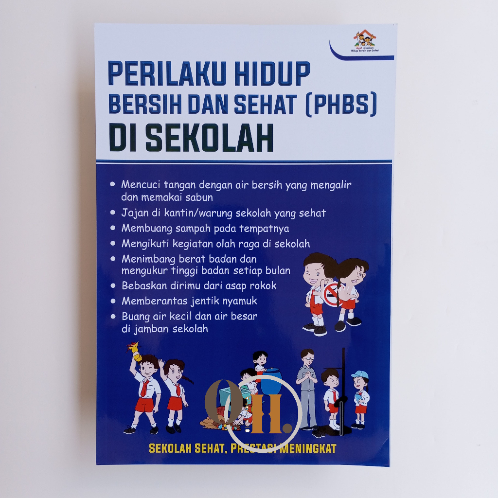Poster PHBS - Poster Perilaku PHBS di Sekolah - PHBS di Sekolah