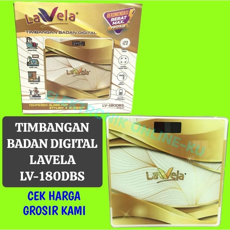 TIMBANGAN BADAN DIGITAL LAVELA