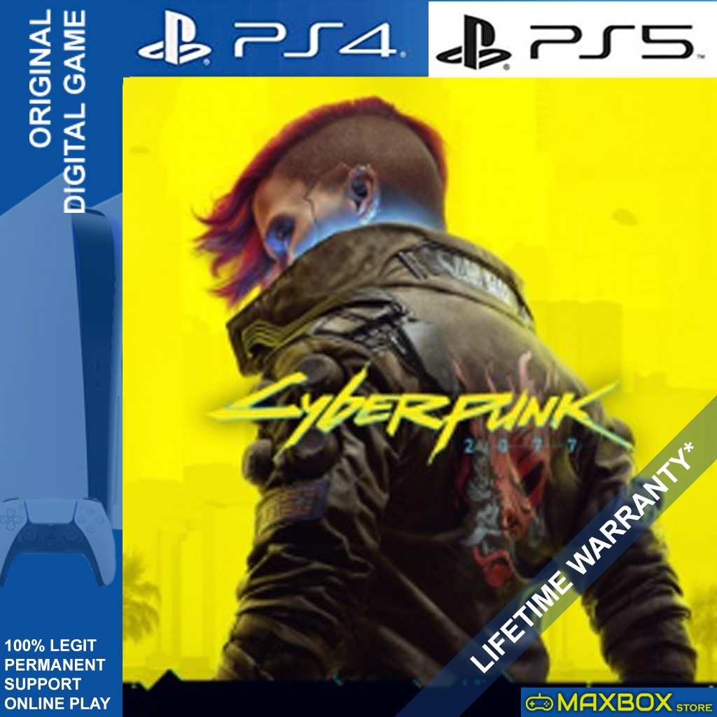 Cyberpunk 2077 Ultimate Edition PS4 PS5 Original Game