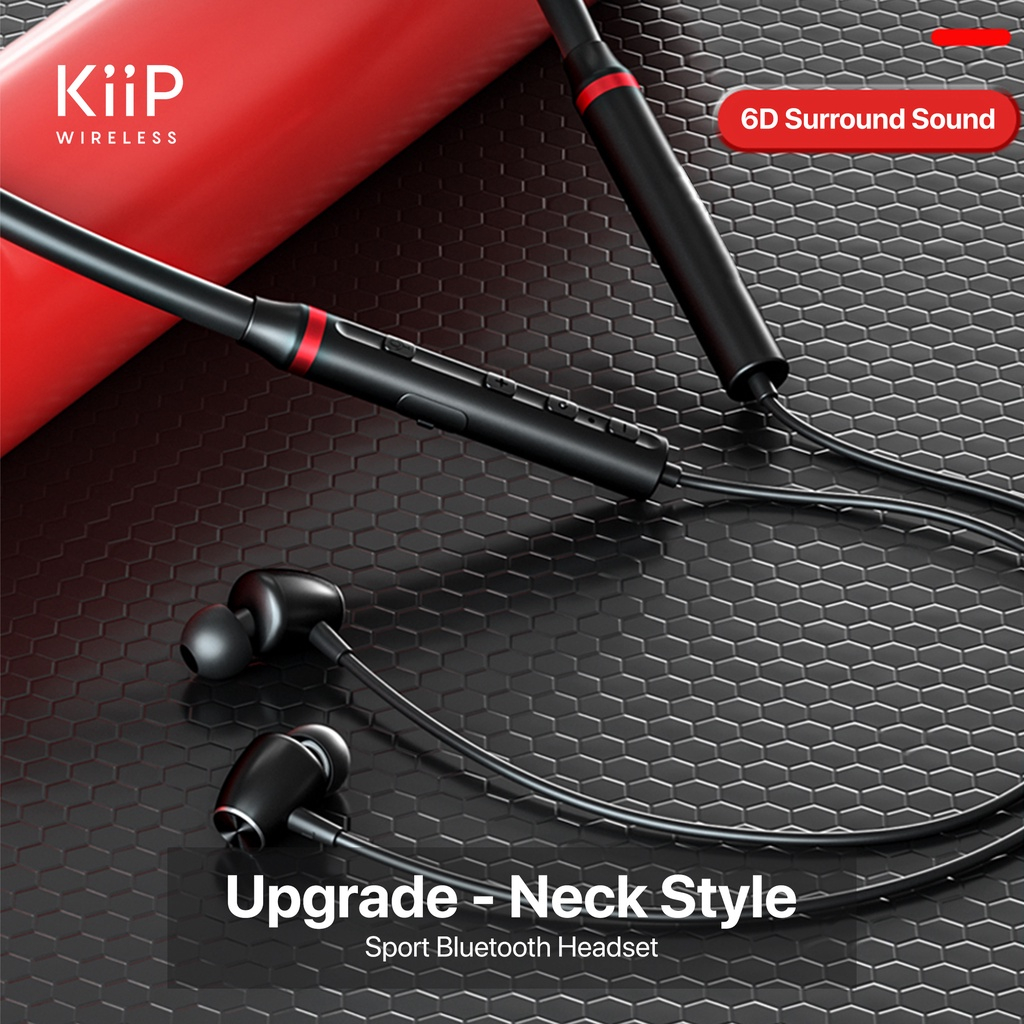 KiiP Wireless N12 Sport Earphone Wireless  Bluetooth Headset Handsfree-earphone running