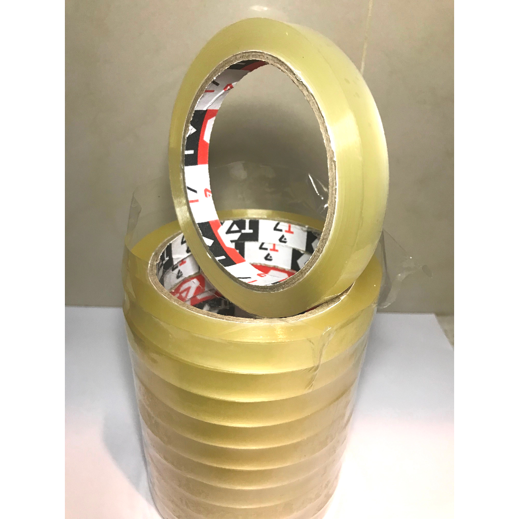 

Lakban Bening 12mm x 90 Yard Full