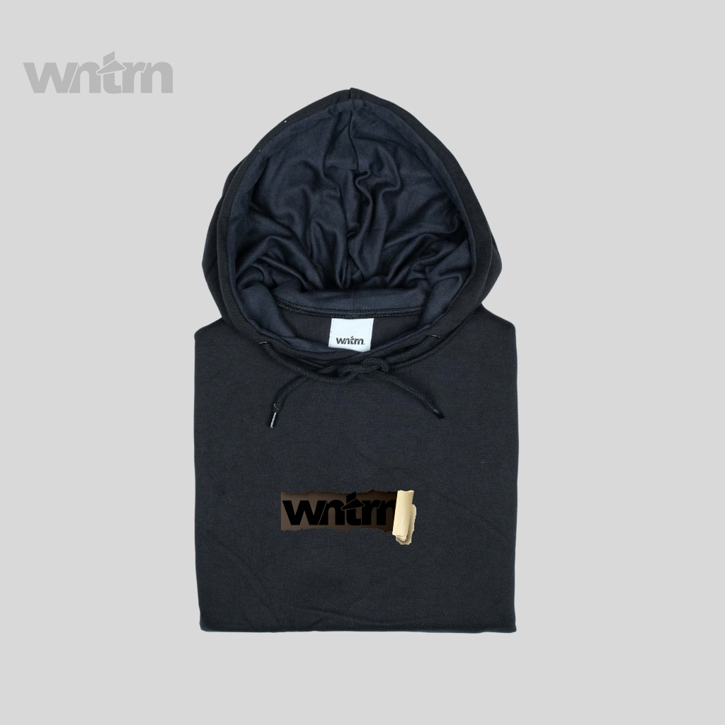 Hoodie Hitam Distro Keren Premium Hodie Cowok Basic Sablon Print Tulisan Kata Polos Tangan Panjang Nyaman Bahan Fleece Tebal