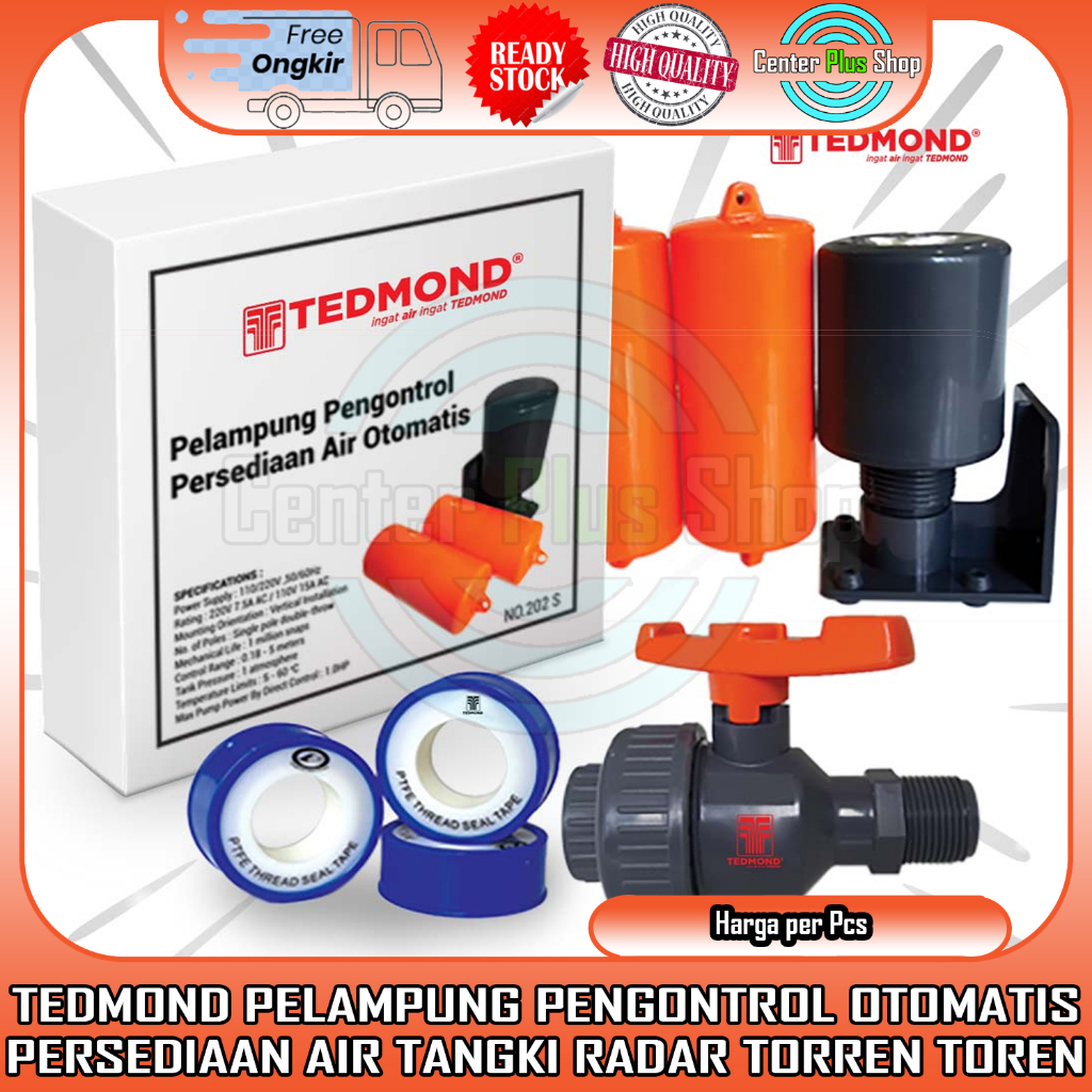 TEDMOND PELAMPUNG RADAR TANGKI AIR TOREN TORN OTOMATIS PLAMPUNG PENGONTROL PERSEDIAN TANKKI TANDOM P