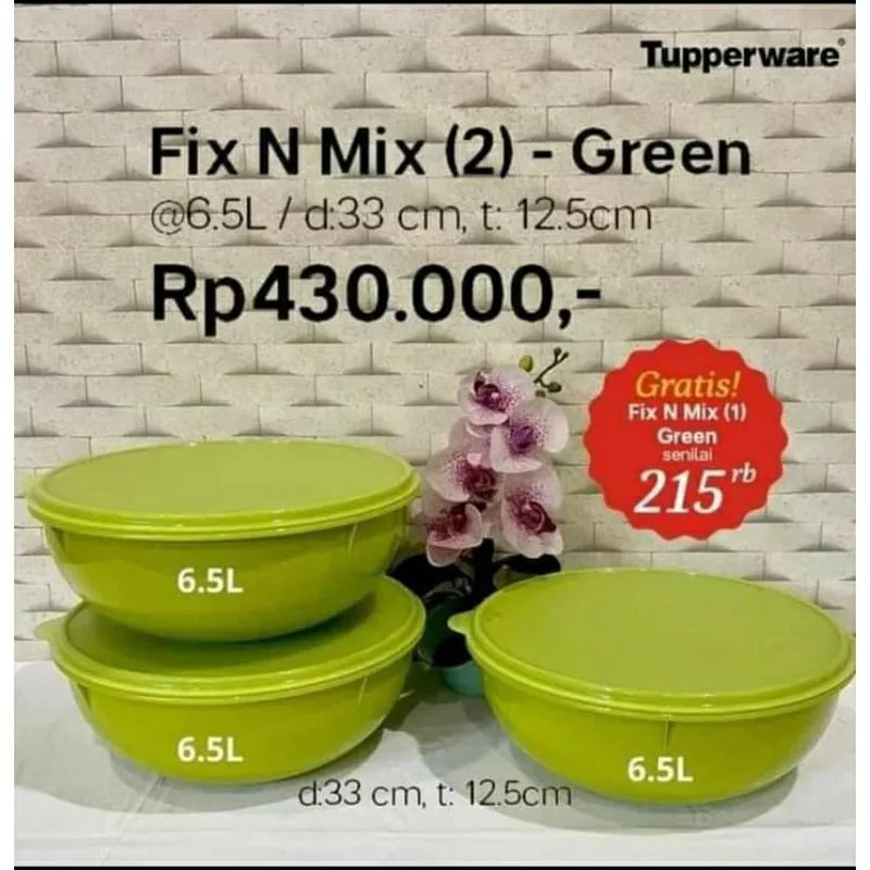 Fix n mix hijau ecer 1pcs