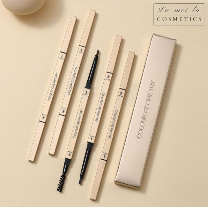 LAMEILA 831 Eyebrow Pencil COLOUR GEOMETRY Pinsil Alis Anti Air