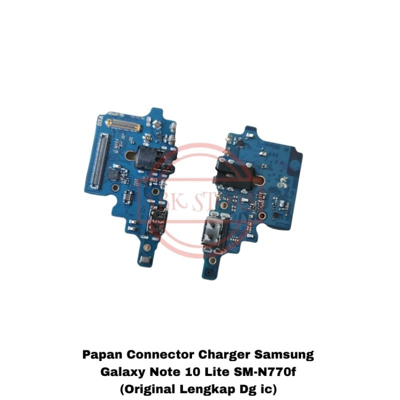 Papan Connector Charger Samsung Galaxy Note 10 Lite N770f Pcb Con Cas Original