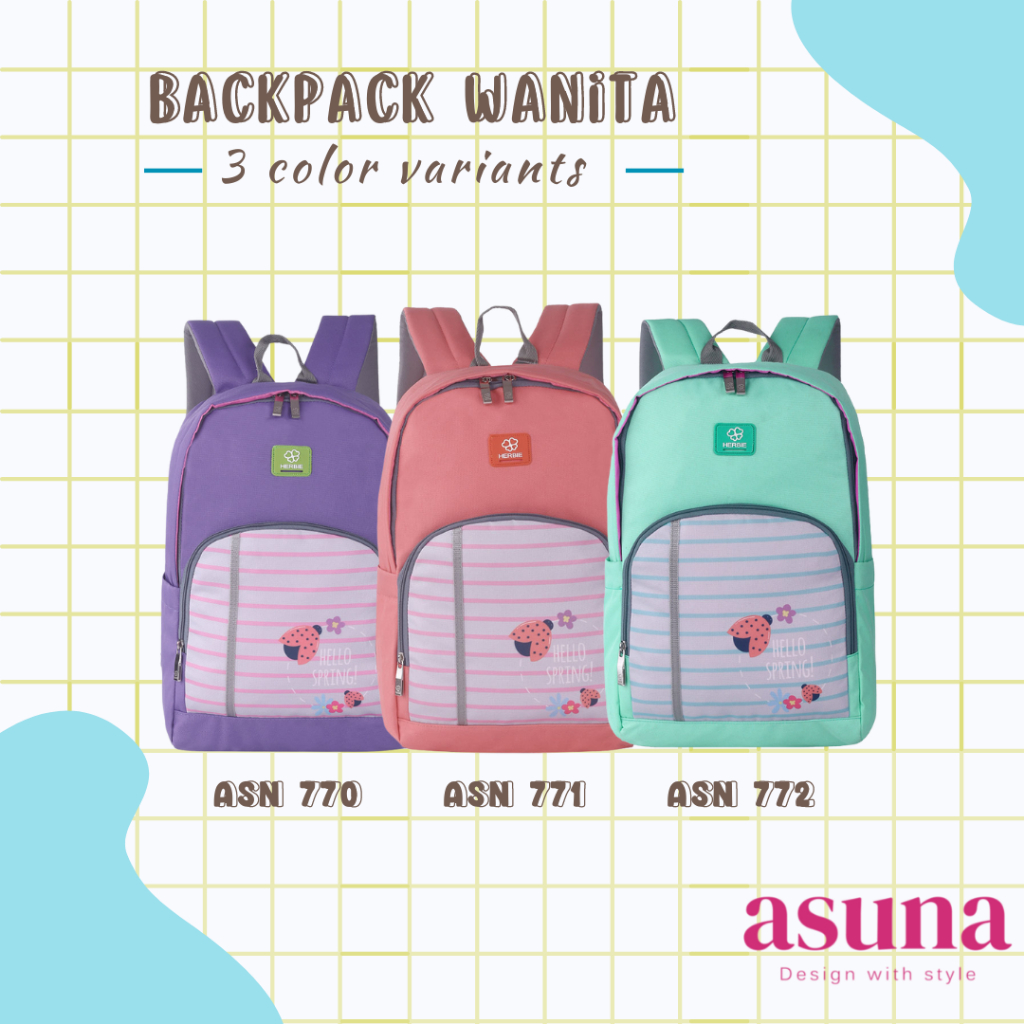 Tas Backpack Wanita Asuna ASN 923