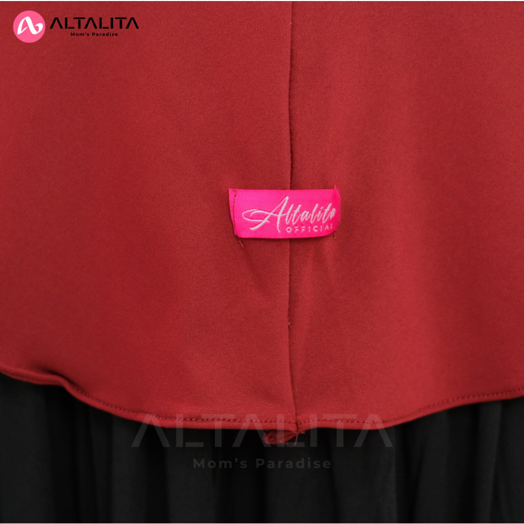 Altalita - Hijab Instan Qanita Bergo Hamidah Jersey Premium Kerudung Sport Olahraga Ukuran L Jilbab Sekolah Instant Menutup Dada Terbaru