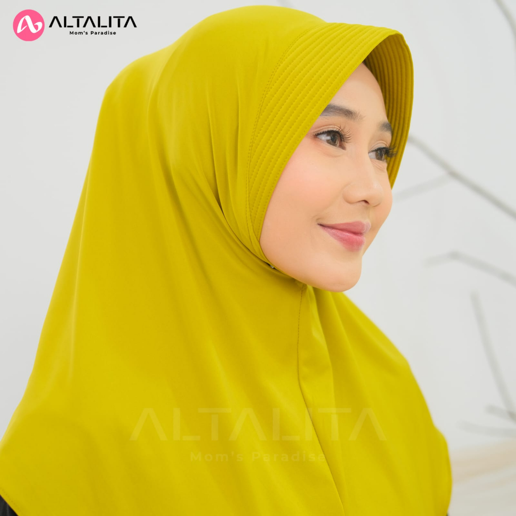 Altalita - Jilbab Sport Instan Menutup Dada Hijab Bergo Hamidah Size L Jersey Premium Kerudung Instan Qanita Penguin Cocok Untuk Sekolah Olahraga Volly Futsal Senam dan Sehari-Hari