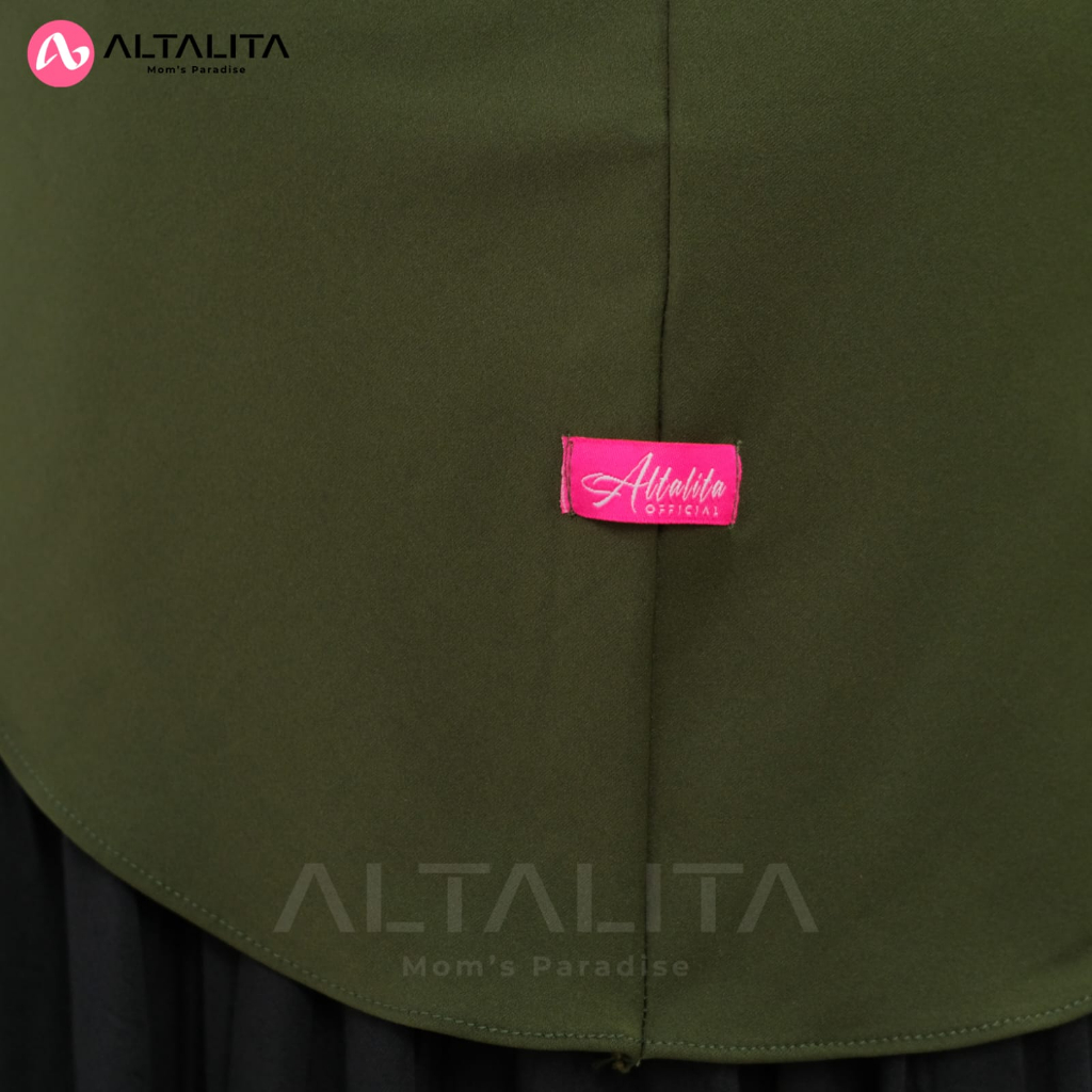 Altalita - Kerudung Instan Qanita Penguin Size L Jilbab Bergo Hamidah Sport Olahraga Volly Futsal Senam Hijab Sekolah Instan Menutup Dada Bahan Jersey Premium pet Tebal Terbaru