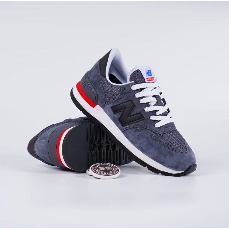 Sepatu New Balance 990HL Dark Navy Red