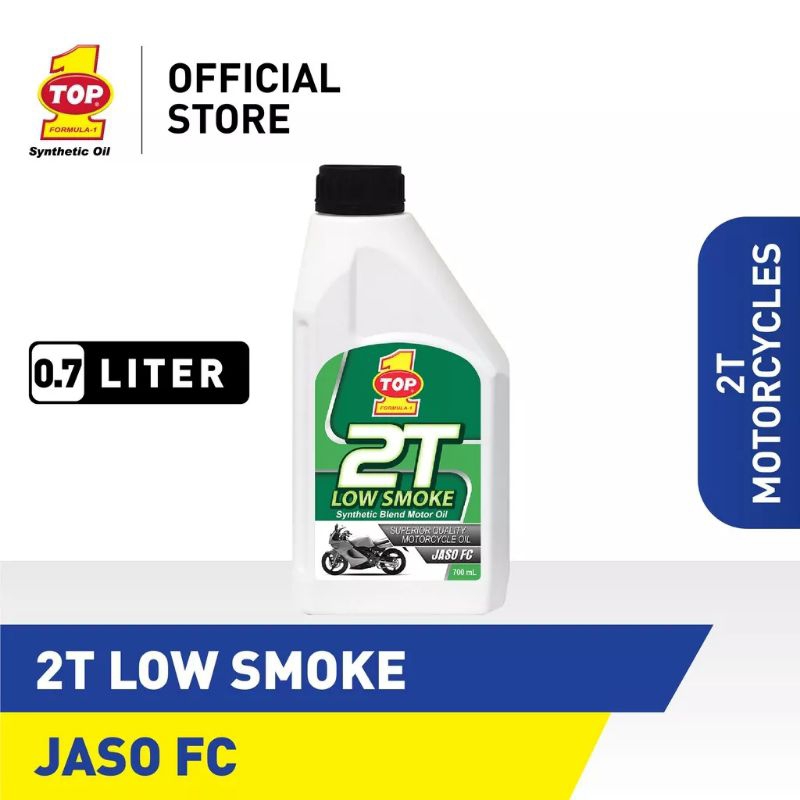 Oli Samping Top1 2T Low Smoke Jaso FC 7Lt