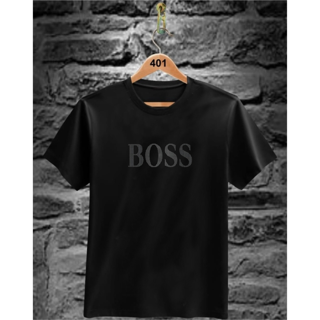 KAOS ATASAN PRIA DTF NYC / BOSS