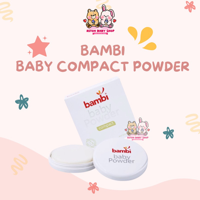 Bambi Baby Compact Powder Bedak Padat Bayi