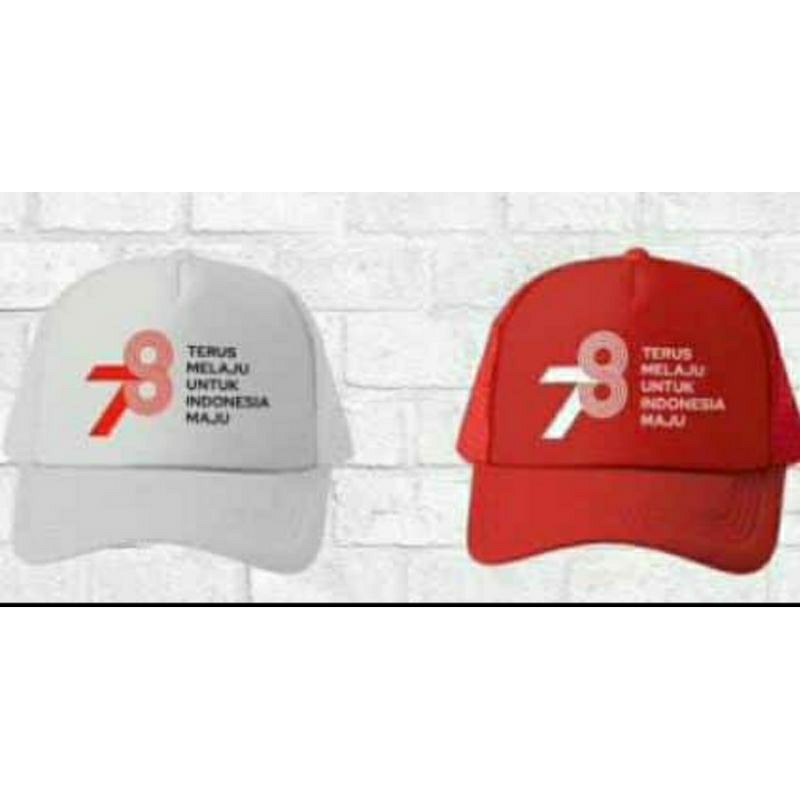 Topi Hut Ri Indonesia Topi kemerdekaan 78 Topi Merah Putih topi agustusan