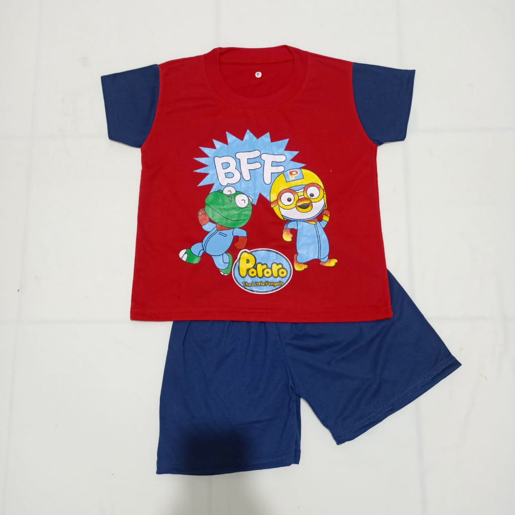 SETELAN ANAK ANAK PORORO UNISEX