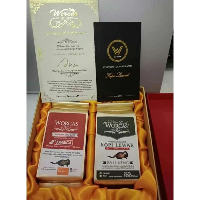 

kopi asli luwak liar 1 box isi 2 pcs