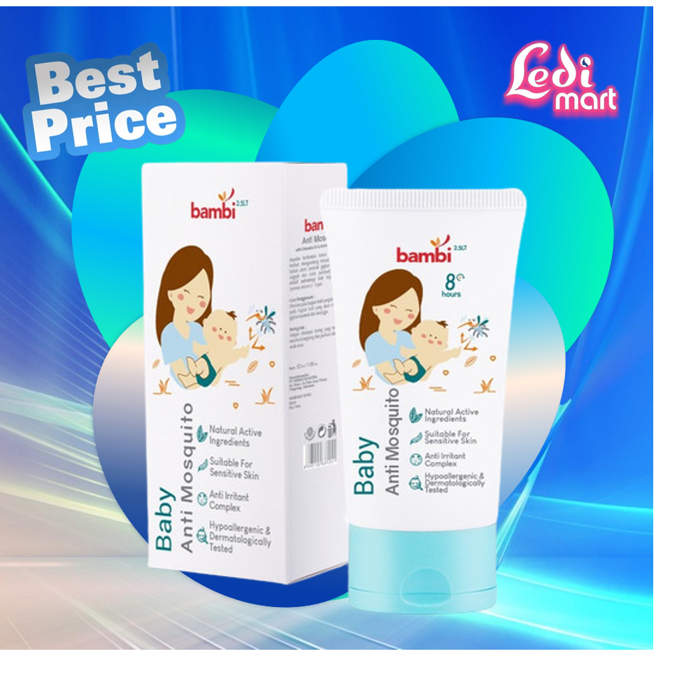 ORIGINAL  BAMBI BABY SERIES / Bambi Anti Mosquito Lotion / Calming &amp; Comfort Head To Toe Wash / Hair Body Bath / Cologne / Diaper Rash / Face Cream / Hair Lotion / Mild Lotion / Minyak Telon / Compact Powder / Shampo Aloe Vera / Compact Powder / Baby Oil