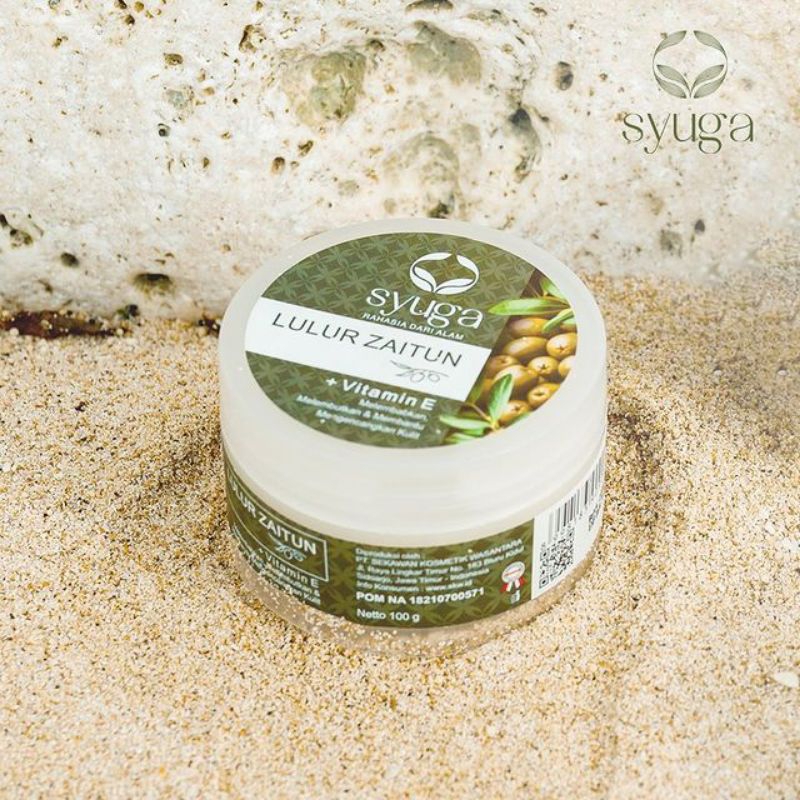 Body Scrub Syuga | Body Care | Scrub Zaitun | Syuga Lulur Zaitun