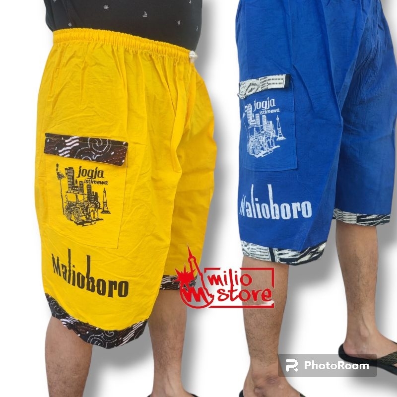 Celana pendek MALIOBORO || celana santai || celana kolor JOGJA