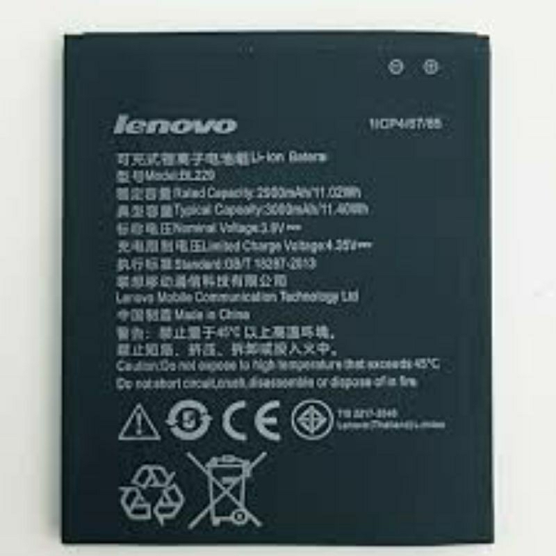 batre hp lenovo a2020a40 ori cabutan normal