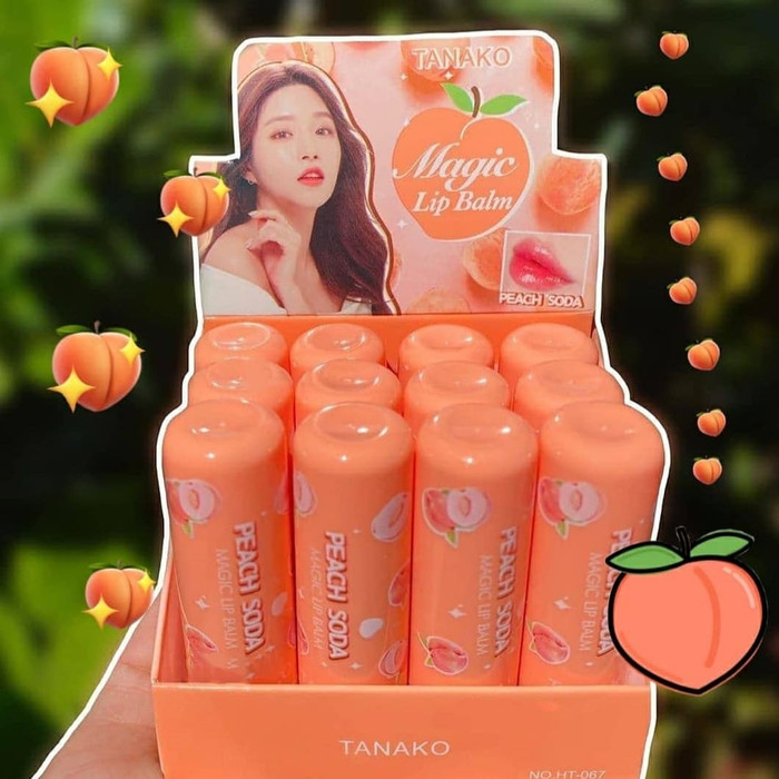 [Per Batang] Lipbalm Tanako Peach Soda