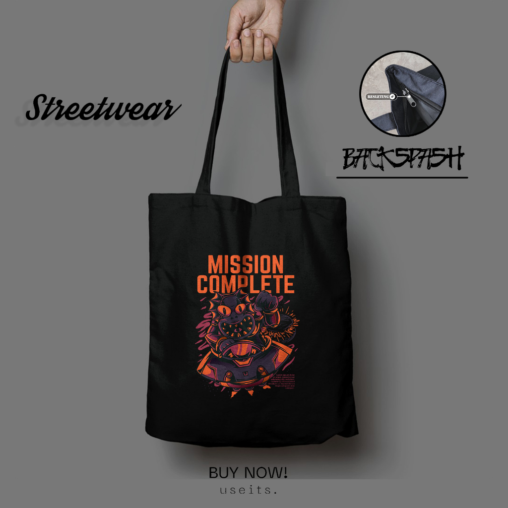 Tas Totebag Streetwear Custom Pria Wanita - STREETWEAR (08)