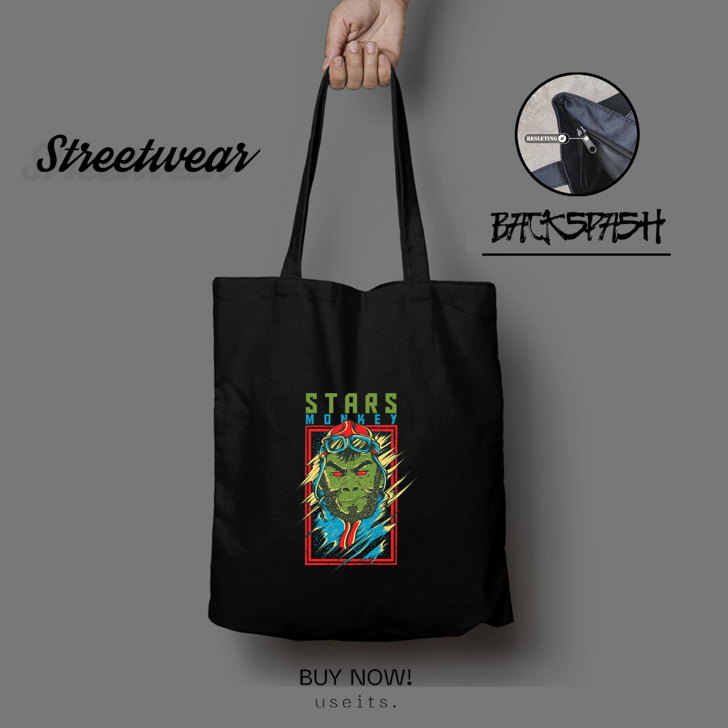 Tas Totebag Streetwear Custom Pria Wanita - STREETWEAR (14)