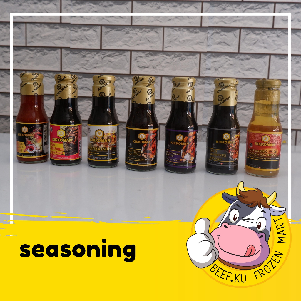 

KIKKOMAN / MARINASI / BUMBU MARINASI / BBQ / GARLICK TERIYAKI / LADAHITAM