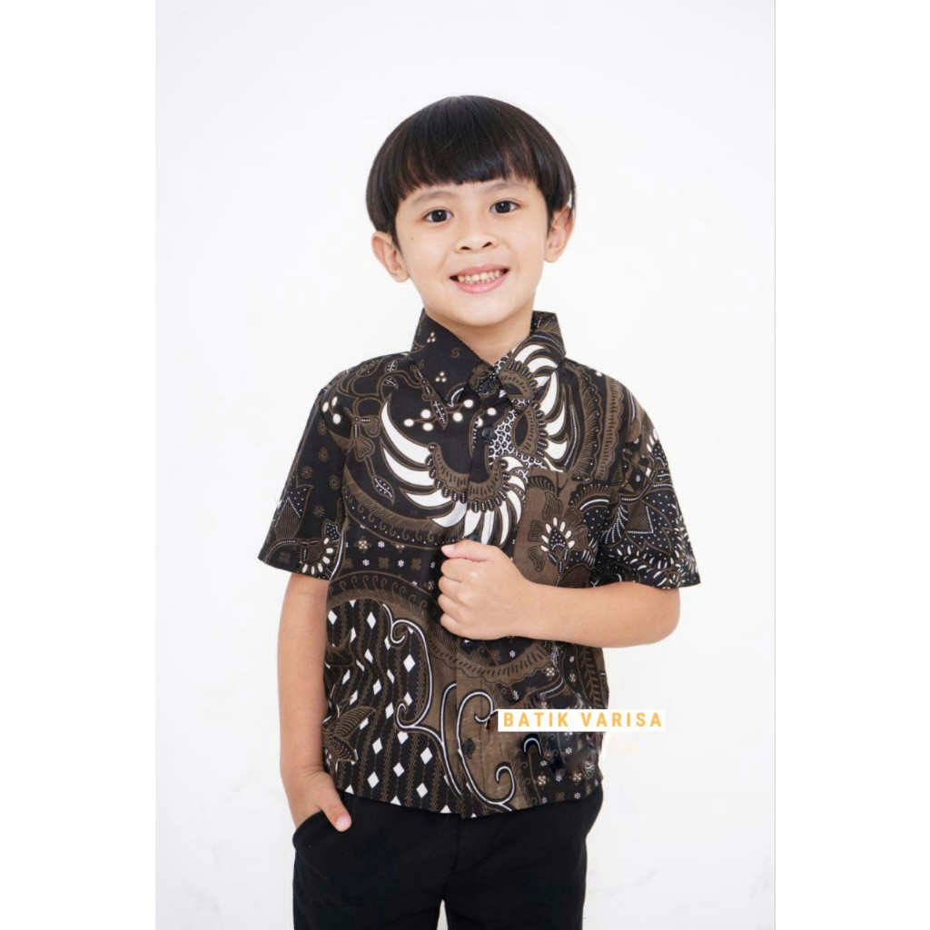 Batik anak cowok M L XL XXL Remaja  // Kemeja batik anak cowok Remaja // Baju batik anak dan Remaja Bahan Katun