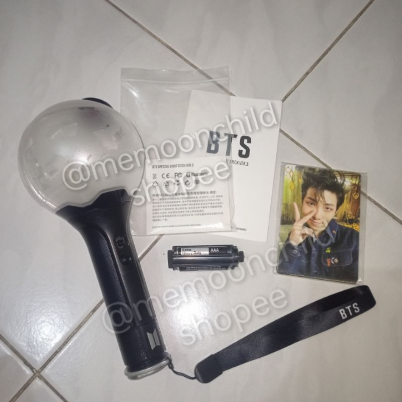BTS ARMY BOMB VER 3 OFFICIAL