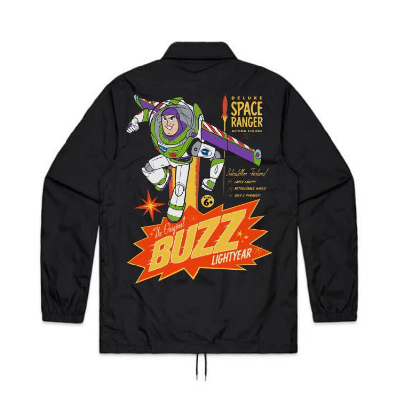 JAKET COACH TOY STORY BUZZ LIGHTYEARS | COACH JAKET TOY STORY BUZZ | JAKET PARASUT CARTOON TOY STORY