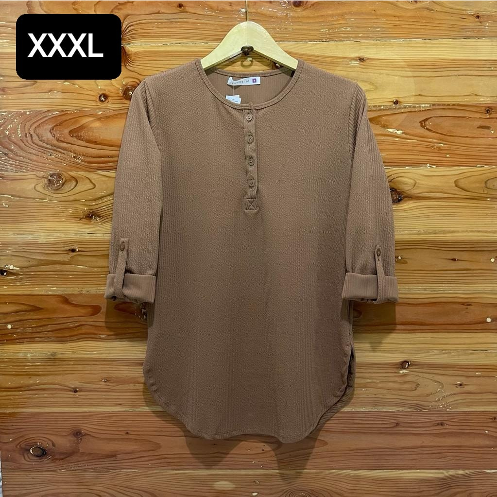 KAOS ATASAN FENOMENAL POLOS BUSUI JUMBO XXXL BRANDED LENGAN PANJANG BUSUI TERBARU/BAJU SIMPEL ELEGAN MODIS WANITA LENGANG PANJANG TERBARU DI TAHUN INI/BAJU LENGAN PANJANG WANITA HIJAB/KAOS LEGAN PANJANG WANITA BER HIJAB TREND MASA KINI